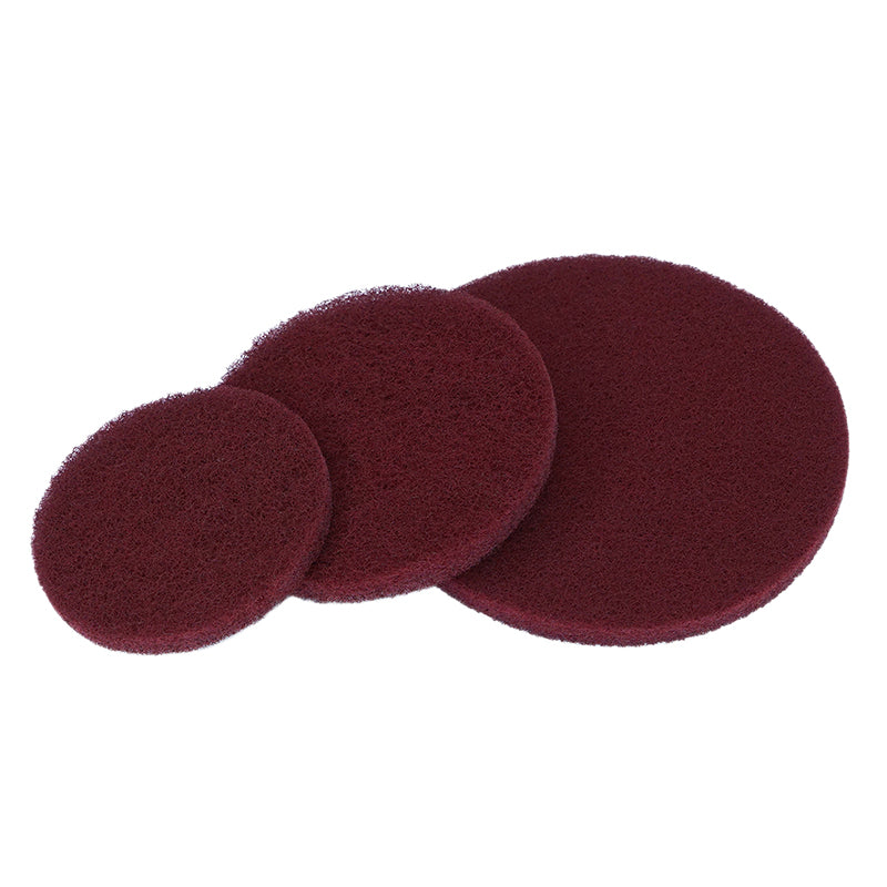 15cm Heavy-Duty Scourer - Maroon
